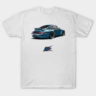 guntherwerks porsche 993 T-Shirt